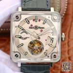 Replica Bell Ross BR-X2 Tourbillon Stainless Steel Brushed Dial - Image 2