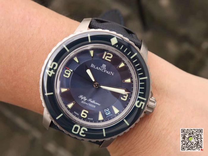 Replica Blancpain Fifty Fathoms 5015-12B40-O52 ZF Factory Blue Dial - Image 20