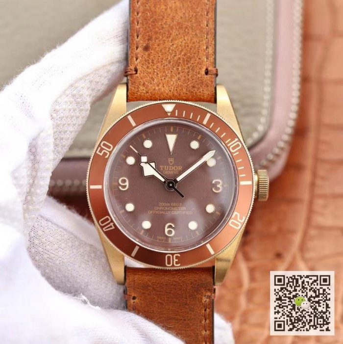 Replica Tudor Heritage Black Bay Bronze 79250B XF Factory Brown Dial - Image 2