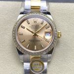 Replica Rolex Datejust m278383rbr-0013 AR Factory Luminous hour markers - Image 12
