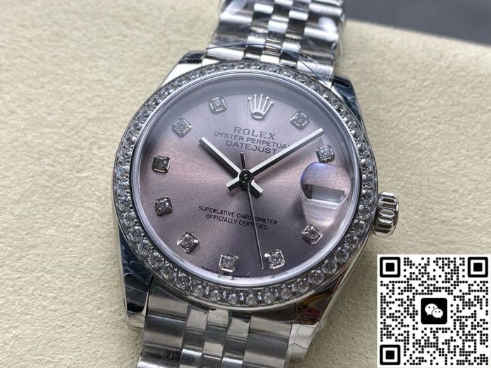 Replica Rolex Datejust M278384rbr-0036 8+ Factory Pink dial - Image 3