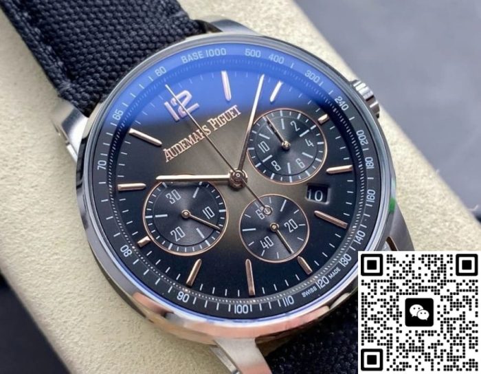 Replica Audemars Piguet CODE 11.59 26393CR.OO.A002CR.01 OMF Factory Lacquered dial - Image 3