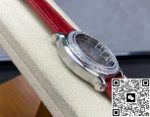 Replica Chopard HAPPY DIAMONDS 277473-5010 YF Factory Red strap - Image 17