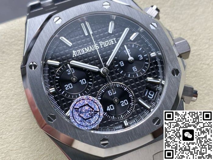 Replica Audemars Piguet Royal Oak 26240ST.OO.1320ST.06 APS Factory Black Dial - Image 4