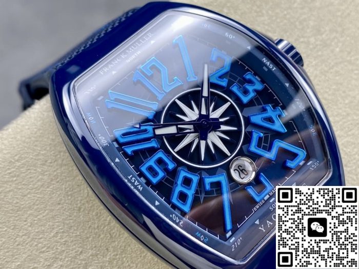 Replica Franck Muller YACHTING V45 SC DT YACHTING OG ABF factory Stainless steel case - Image 4