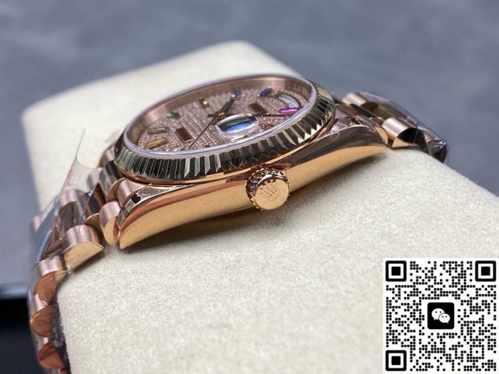 Replica Rolex Day-Date m128235-0039 8+ Factory Week display - Image 5