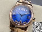 Replica Chopard HAPPY SPORT 27857-6005 YF Factory Blue Dial - Image 3