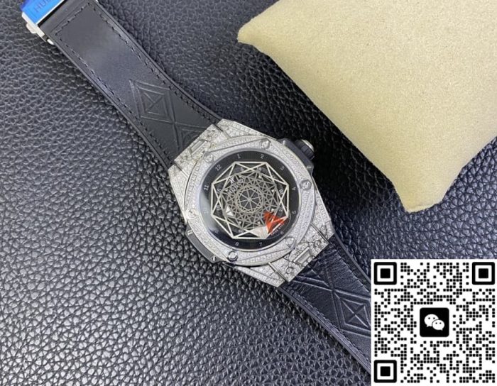 Replica Hublot BIG BANG 465.SS.1117.VR BB Factory Rubber strap - Image 7