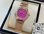 Replica Patek Philippe Nautilus 7010/1R-013 GR Factory Purple dial - Image 5