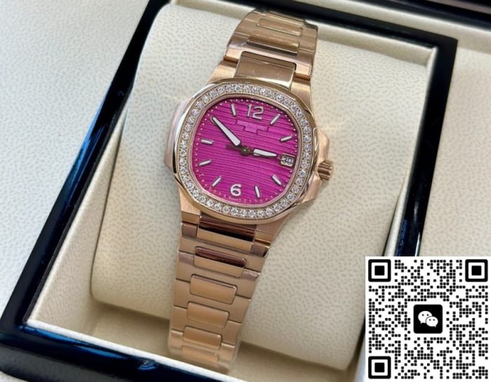 Replica Patek Philippe Nautilus 7010/1R-013 GR Factory Purple dial - Image 5