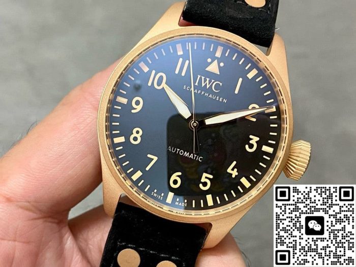 Replica IWC Pilot’s Watch IW329703 M+ Factory Copper case - Image 2