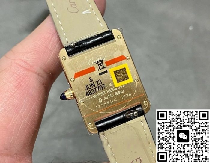 Replica Cartier Tank WGTA0091 DR Factory Black Dial - Image 3