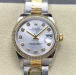 Replica Rolex Datejust m278383rbr-0019 AR Factory Silver dial - Image 12