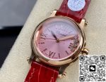 Replica Chopard HAPPY SPORT 278590-3012 YF Factory Pink dial - Image 3