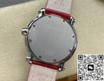 Replica Chopard HAPPY DIAMONDS 277473-5010 YF Factory Red strap - Image 21