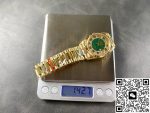 Replica Rolex Day-Date 118238 8+ Factory Green Dial with Diamonds - Image 9