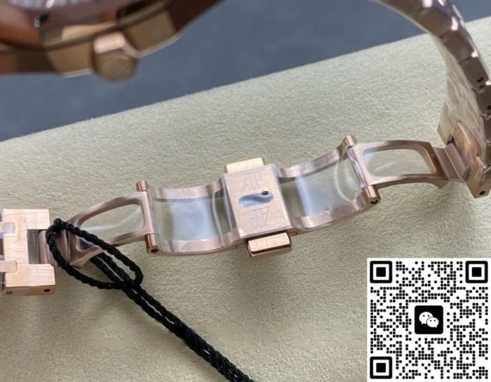 Replica Audemars Piguet Royal Oak 67653OR.GG.1263OR.01 ZF Factory Folding clasp - Image 8
