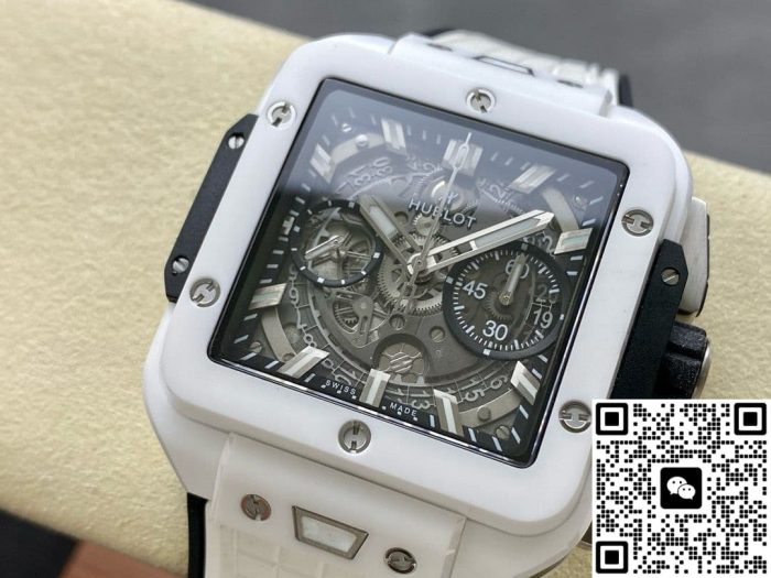 Replica Hublot SQUARE BANG UNICO 821.HX.0170.RX BB Factory Ceramic case - Image 3