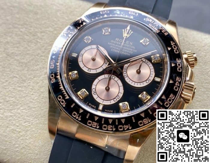 Replica Rolex Cosmograph Daytona m126515ln-0004 CLEAN Factory Rose gold case - Image 2