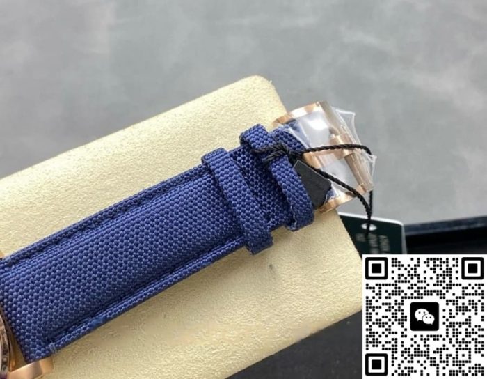 Replica Audemars Piguet CODE 11.59 26393OR.OO.A027KB.01 OMF Factory Rubber-coated strap - Image 8