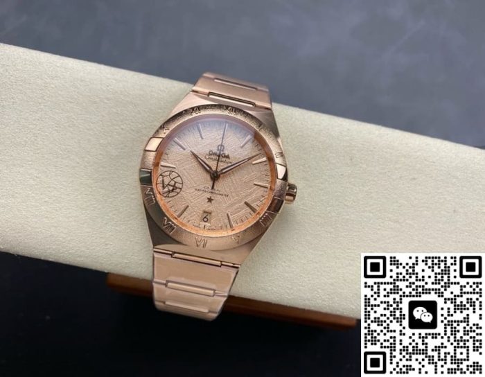 Replica Omega Constellation 131.50.41.21.99.002 V+ Factory V2 Pink dial - Image 2