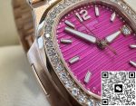 Replica Patek Philippe Nautilus 7010/1R-013 GR Factory Purple dial - Image 2