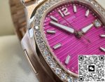 Replica Patek Philippe Nautilus 7010/1R-013 GR Factory Purple dial - Image 12