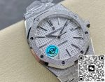 Replica Audemars Piguet Royal Oak 15454BC.GG.1259BC.01 APS Factory Silvery white dial - Image 2