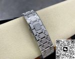 Replica Audemars Piguet Royal Oak 15454BC.GG.1259BC.01 APS Factory Silvery white dial - Image 9