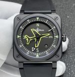 Replica Bell & Ross BR03A-CPS-CE-SRB Black Dial