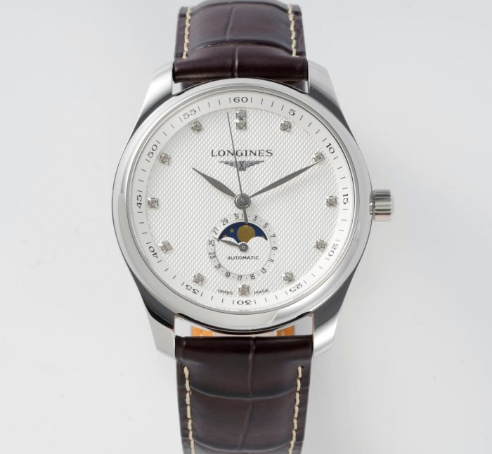 Replica Longines Master Collection L2.919.4.77.3 APS Factory Diamond hour markers - Image 1