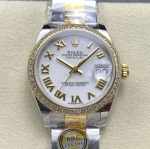 Replica Rolex Datejust m278383rbr-0001 AR Factory Three-link bracelet