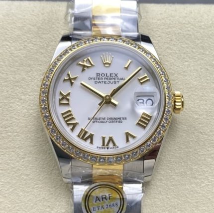 Replica Rolex Datejust m278383rbr-0001 AR Factory Three-link bracelet