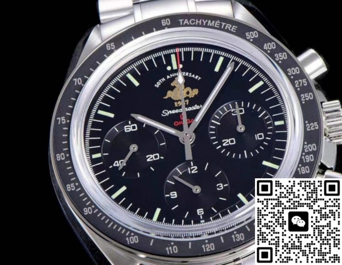 Replica Omega Speedmaster 311.30.42.30.01.001 OM Factory Folding clasp - Image 3