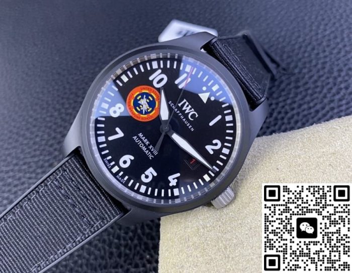 Replica IWC Pilot IW324705 M+ Factory Ceramic case - Image 5