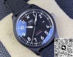 Replica IWC Pilot IW326906 M+ Factory Rubber strap - Image 2