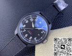 Replica IWC Pilot IW326906 M+ Factory Rubber strap - Image 6