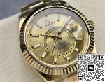 Replica Rolex Sky-Dweller m326938-0003 Noob Factory Gold strap - Image 2
