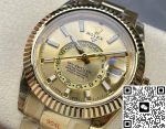 Replica Rolex Sky-Dweller m326938-0003 Noob Factory Gold strap - Image 4