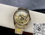 Replica Rolex Sky-Dweller m326938-0003 Noob Factory Gold strap - Image 13