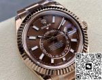 Replica Rolex Sky-Dweller m326935-0006 Noob Factory Oyster folding clasp - Image 12