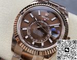 Replica Rolex Sky-Dweller m326935-0006 Noob Factory Oyster folding clasp - Image 6