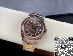 Replica Rolex Sky-Dweller m326935-0006 Noob Factory Oyster folding clasp - Image 5