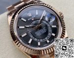 Replica Rolex Sky-Dweller m326935-0007 Noob Factory Dark rhodium white dial - Image 12