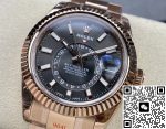 Replica Rolex Sky-Dweller m326935-0007 Noob Factory Dark rhodium white dial - Image 5