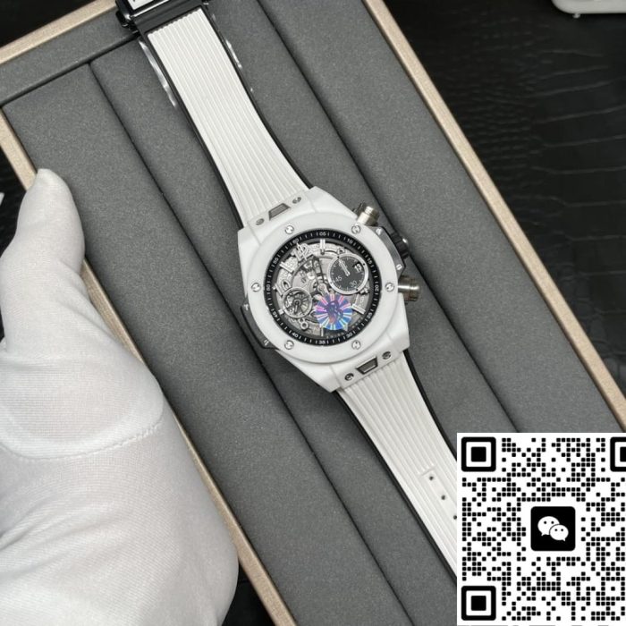 Replica Hublot BIG BANG 441.HX.1171.RX BB Factory Black skeleton dial - Image 10