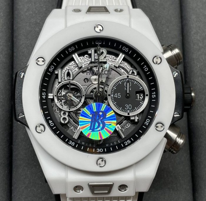 Replica Hublot BIG BANG 441.HX.1171.RX BB Factory Black skeleton dial - Image 1