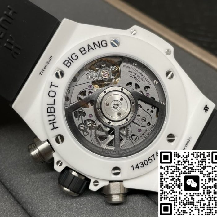 Replica Hublot BIG BANG 441.HX.1171.RX BB Factory Black skeleton dial - Image 8