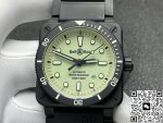 Replica Bell & Ross BR0392-D-KA-CE-SRB Green Dial - Image 4