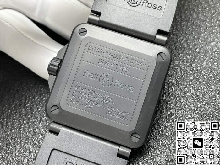 Replica Bell & Ross BR0392-D-KA-CE-SRB Green Dial - Image 8